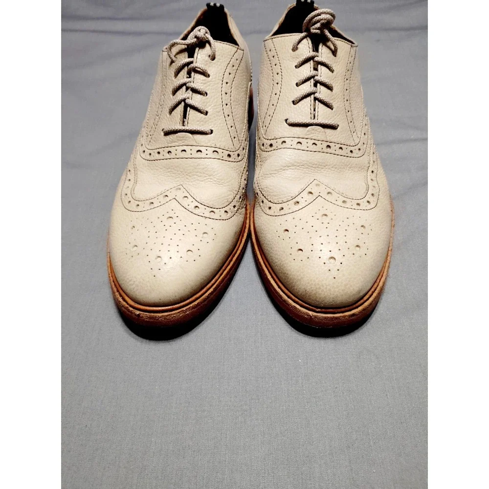 EUC Cole Haan Morris Wingtip Oxford Amphora Style C30842‎ Lace Up Shoes Men 7.5M